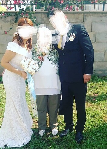 Nikahta giydim 1 kez Ondan sonra giyemedim