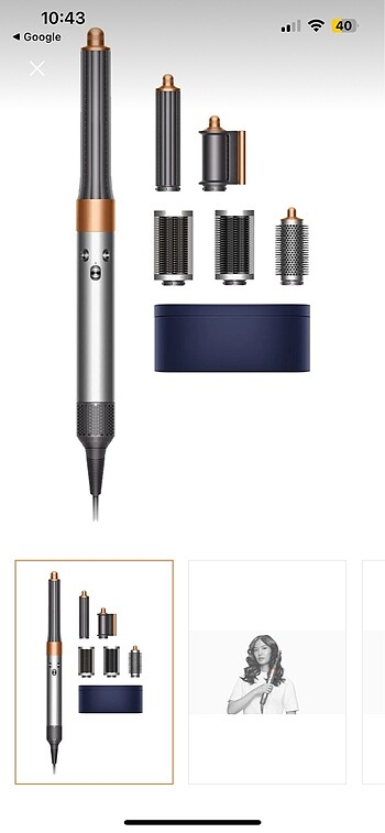 Dyson saç şekillendirici