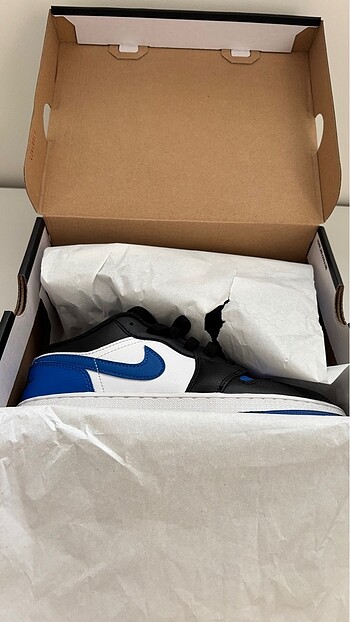 37,5 Beden mavi Renk Nike AIR JORDAN 1 LOW