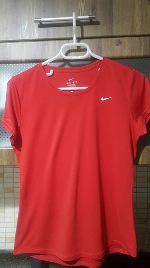 Orjinal Nike Kırmızı Spor Tişört