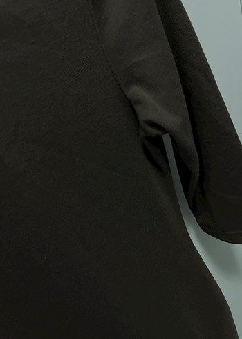 Bej Kadın Midi Süet Elbise - Görsel 2