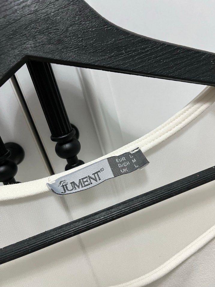 Fermuarlı Beyaz Kolsuz Mini Bluz - Görsel 3