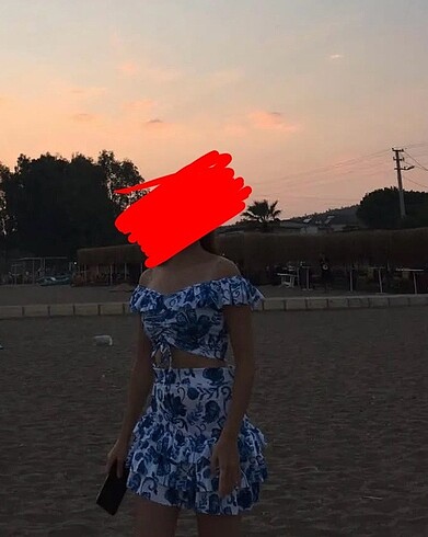 l Beden Yazlık elbise