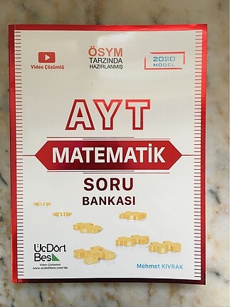 üçdörtbeş ayt matematik soru bankası
