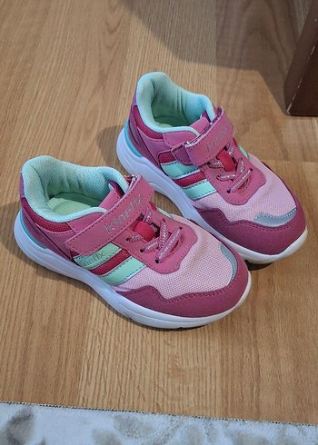 Kız Çocuk Pembe Bağcıklı Spor Ayakkabı - Görsel 2
