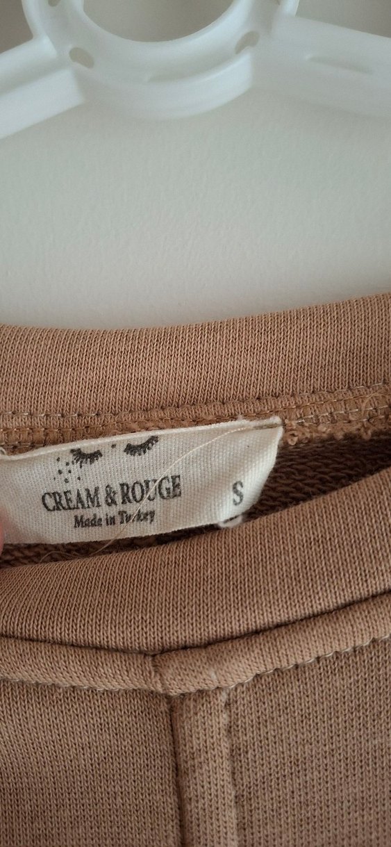 Bej Uzun Kollu Hamile Tunik - Görsel 3