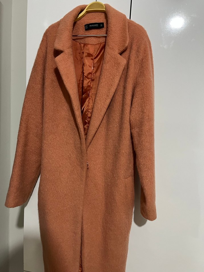 Kadın Midi Yün Kaban - Görsel 2