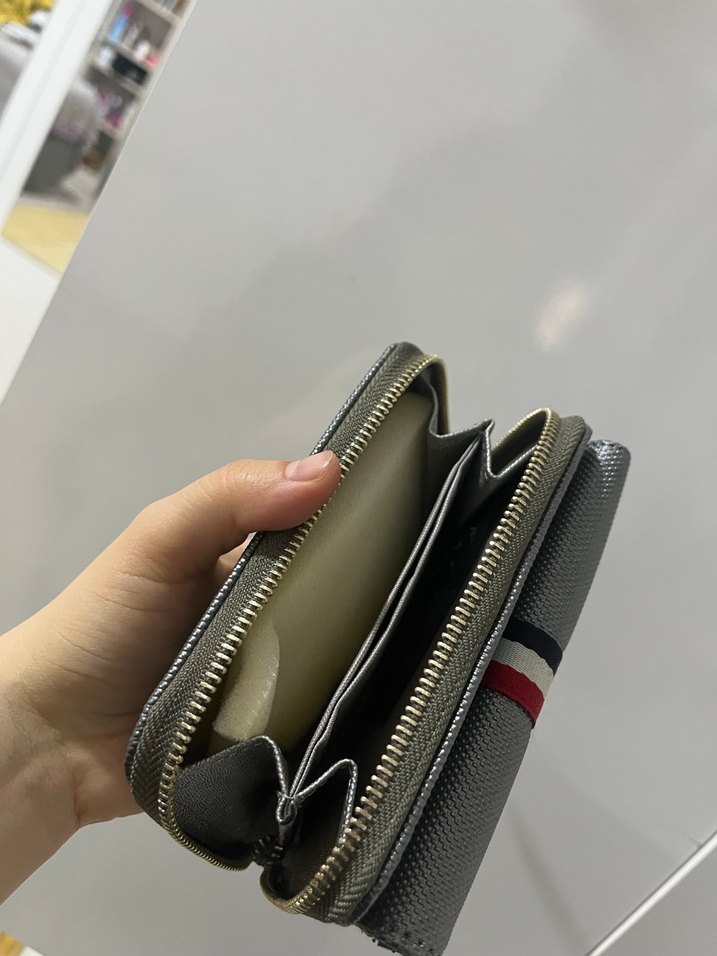 Pascal polo club Gri Metal Tokalı Kadın Cüzdanı - Görsel 3