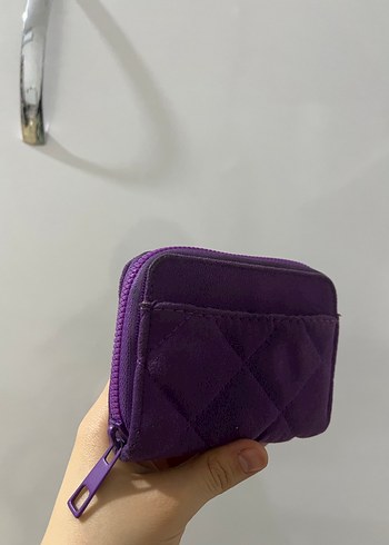 Mor Kapitone Desenli Kadın Cüzdan - Görsel 2
