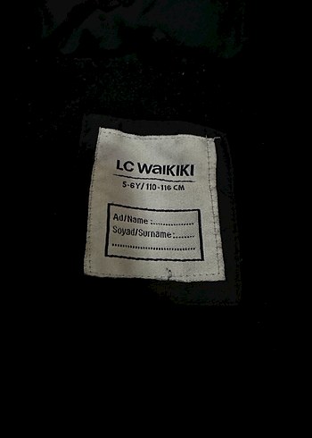 LC Waikiki Çocuk montu 6 yaş siyah