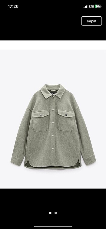 zara ceket