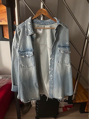Orjinal zara marka oversize kot ceket