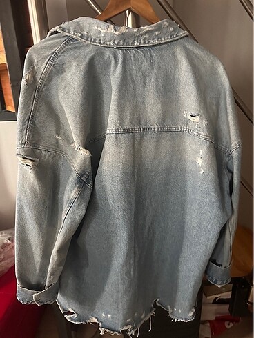 l Beden Orjinal zara marka oversize kot ceket