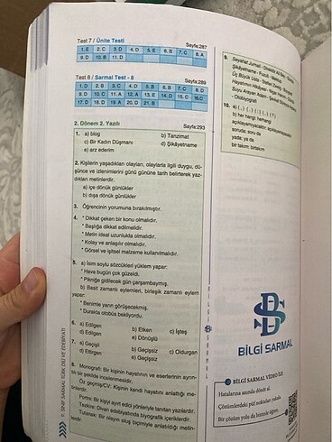  9.SINIF TDE BİLGİ SARMALI