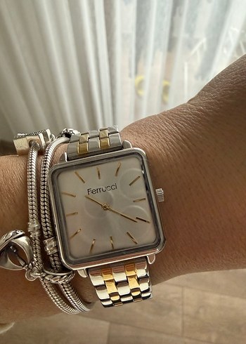 Kadın Gri Modern Klasik Kemerli Kol Saati - Görsel 4