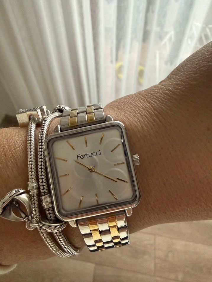 Kadın Gri Modern Klasik Kemerli Kol Saati - Görsel 4