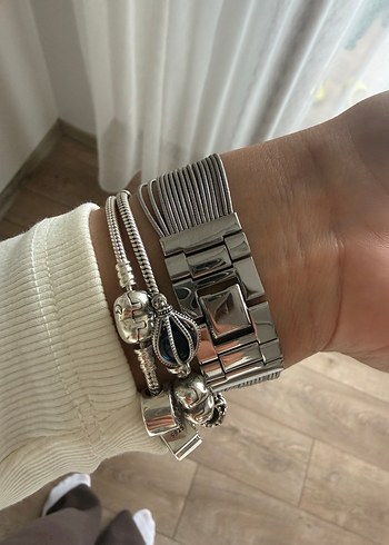 Modern Klasik Gri Kadın Kol Saati - Görsel 4