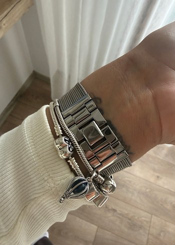 Modern Klasik Gri Kadın Kol Saati - Görsel 6