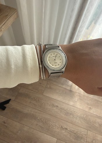 Modern Klasik Gri Kadın Kol Saati - Görsel 8