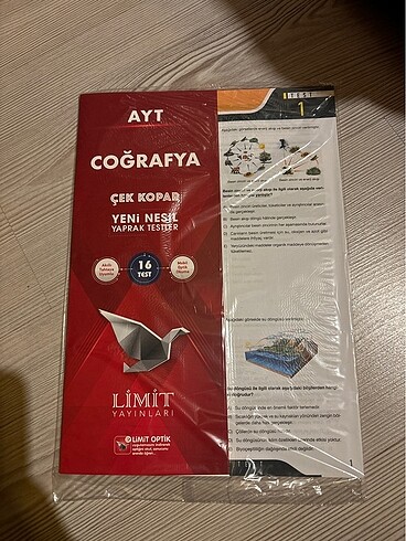 AYT COĞRAFYA LİMİT YAYINLARİ YAPRAK TEST