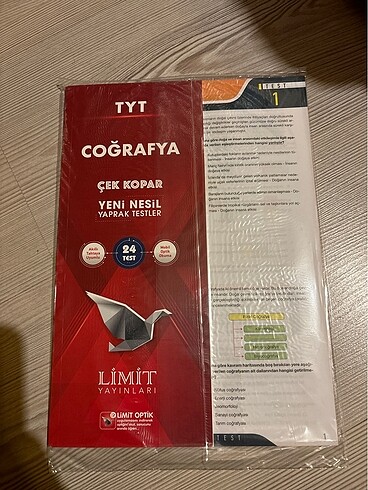 TYT COĞRAFYA LİMİT YAYINLARI YAPRAK TEST
