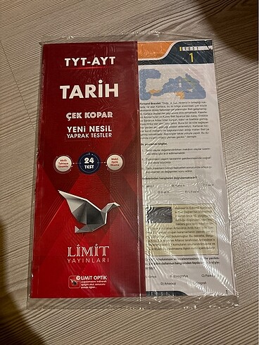 TYT-AYT TARİH LİMİT YAYINLARI YAPRAK TEST