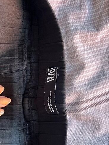 xs Beden siyah Renk zara mini kumas sort