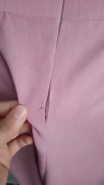 40 Beden pembe Renk Kalem etek