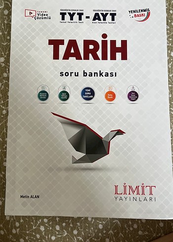 Limit Yayınları TYT-AYT Tarih Soru Bankası