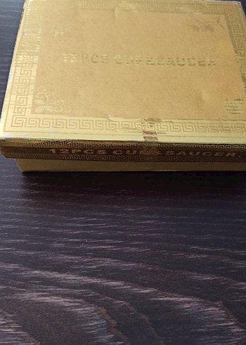 Kıbrıs Desenli Beyaz Kahve Fincanı Seti - Görsel 2