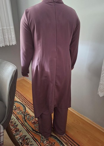 Mor Uzun Kollu Salaş Kadın Tunik - Görsel 6