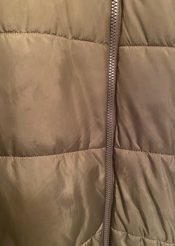 Kadın kahverengi çift taraflı mont - Görsel 3