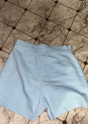 Mavi Mini Etek - Görsel 4