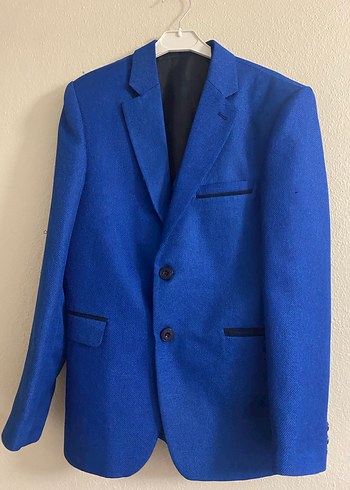 Düğmeli Lacivert Erkek Ceket - Görsel 3