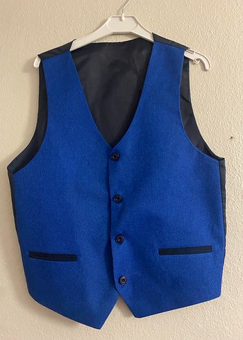 Düğmeli Lacivert Erkek Ceket - Görsel 2