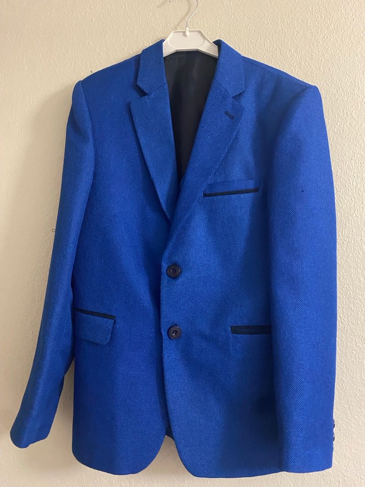 Düğmeli Lacivert Erkek Ceket - Görsel 3