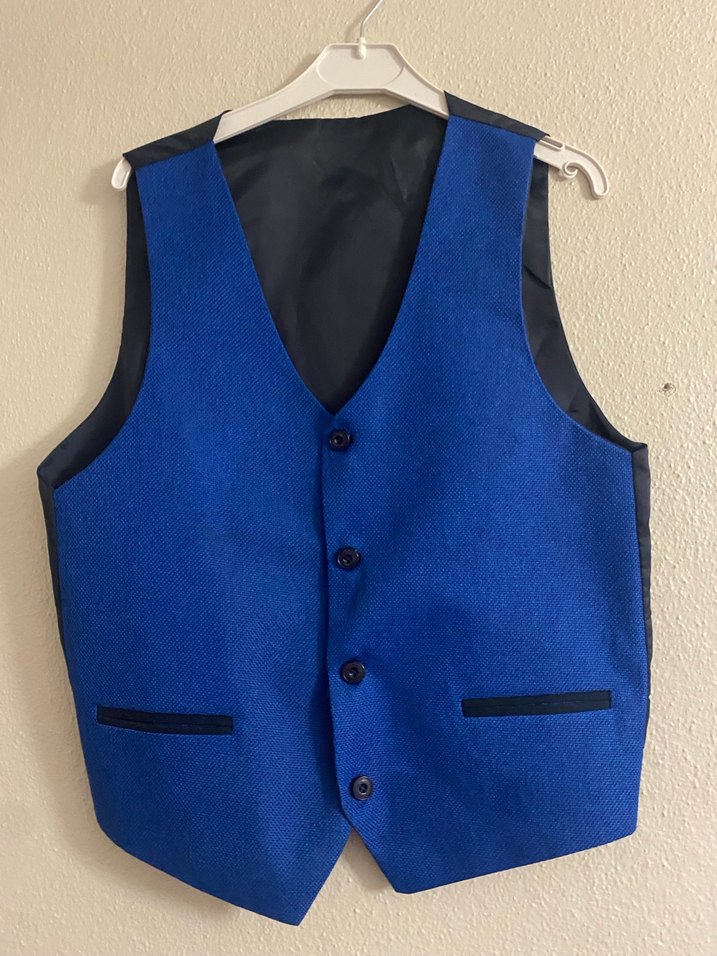 Düğmeli Lacivert Erkek Ceket - Görsel 2