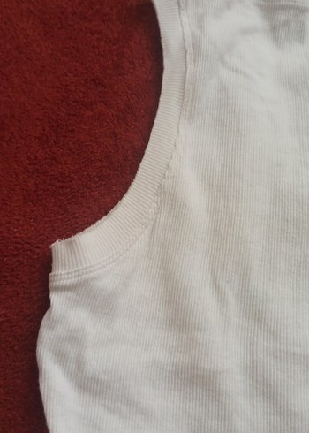 Kadın beyaz halter yaka crop - Görsel 4