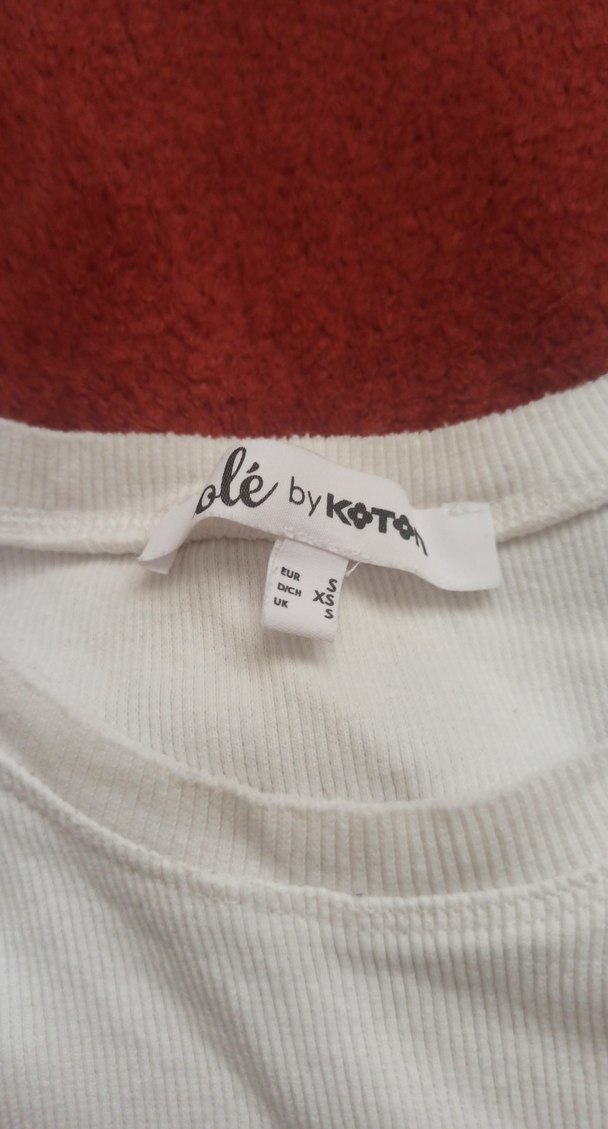 Kadın beyaz halter yaka crop - Görsel 2