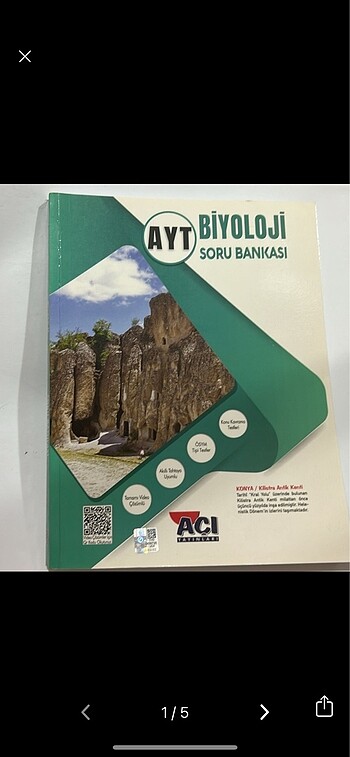 Açı Yayınları Ayt Biyoloji Soru Bankası