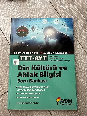 Tyt-Ayt Aydın Yayınları Din Kültürü ve Ahlak Bilgisi Soru Bankas