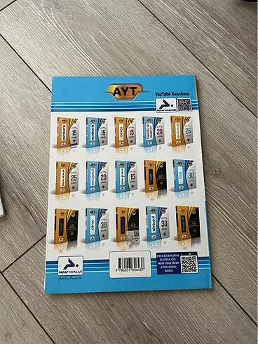  Paraf Yayınları Ayt deneme