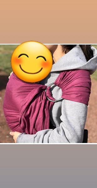Sling taşıma şalı