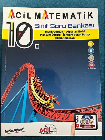 10.Sınıf Mat kitabı Acil yayınları