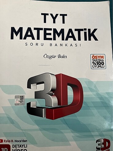 Tyt Mat Soru bankası 3d yayınları