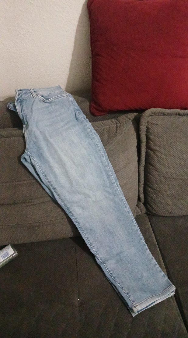 Açık Mavi Rahat Kesim Denim Jean — görsel 5/7
