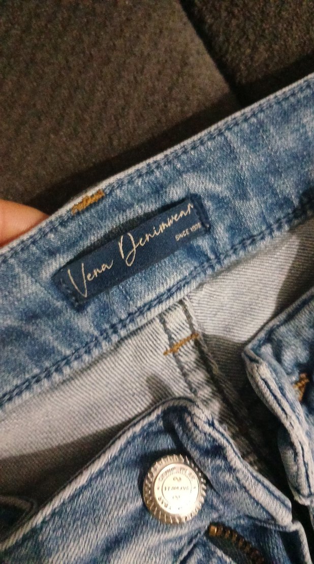 Açık Mavi Rahat Kesim Denim Jean — görsel 3/7