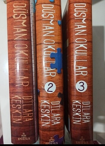 Düşman okullar ciltli set