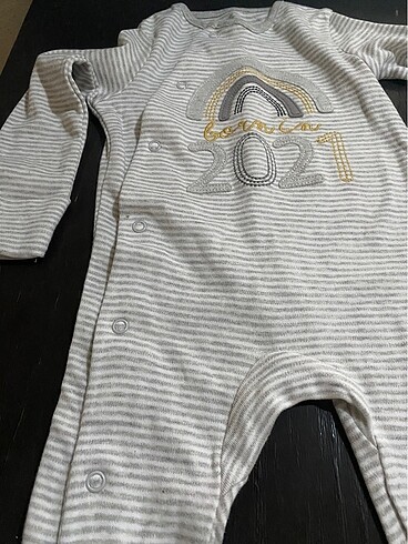 9 Ay Beden ten rengi Renk 6-9 ay unisex tulum