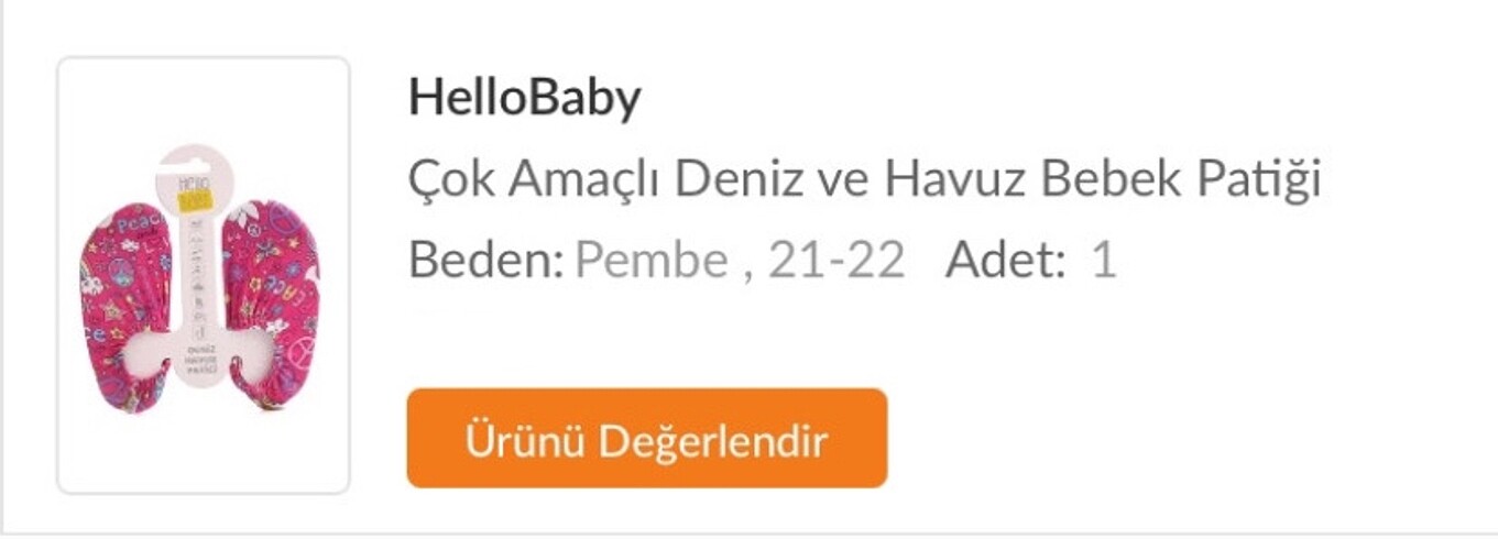 HelloBaby Deniz havuz bebek patiği kaydırmaz